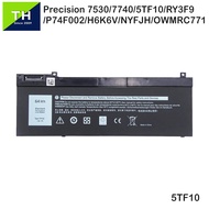 Dell Precision 7530 7740 5TF10 RY3F9 P74F002 H6K6V NYFJH OWMRC771 Laptop Replacement Battery