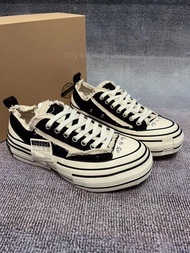 【💖厚底鞋】xVESSEL g.o.p.lows Black 黑色板鞋 男女同款