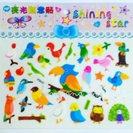 Glitter Sticker - Bird