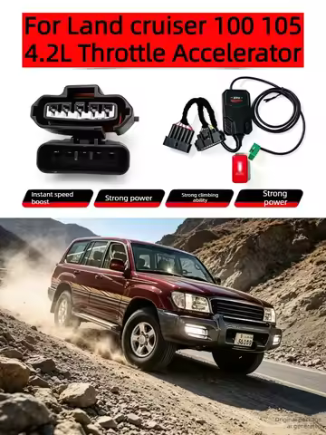 Electronic Throttle Controller Acceleration Booster For Land Cruiser 100/105 (4.2L/4.7L) Eliminates 