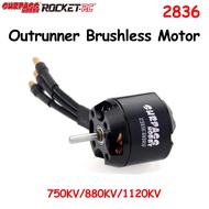 SURPASS HOBBY 2836 750KV/880KV/1120KV Outrunner Brushless Motor For RC FPV Fixed Wing Aircraft Plane