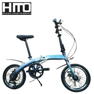 HITO Mini 7-Speed Shimano 16” Foldable Cycling Solution Compact Folding Mechanism Shimano Gear System