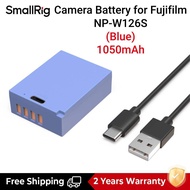 SmallRig NP-W126S Battery 1050mAh 2.5H Full Charge USB-C Camera Rechargeable Battery for Fujifilm X1