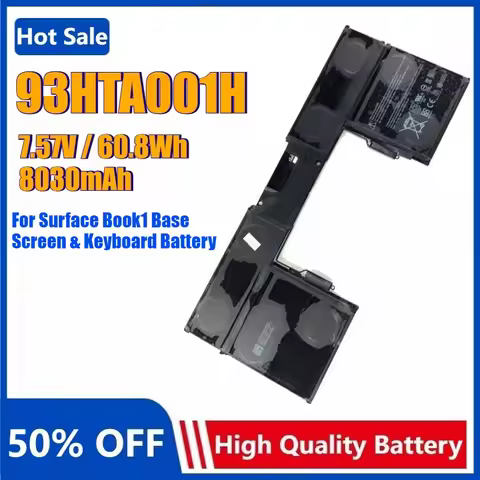G3HTA001H PBP5 93HTA001H Screen Keyboad Battery for Microsoft Surface Book1 13.5" Inch 1785 Performa