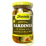 Montano Spanish Style Sardines in Corn Oil 228g / PH