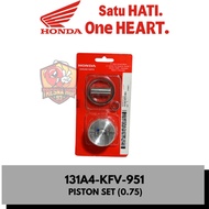 131A4-KFV-951 PISTON KIT (OP 0.75) SUPRA REVO & LEGEND ORIGINAL 131A4KFV951