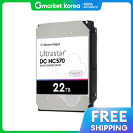 Western Digital WUH72222AL5204 Ultrastar HDD 22TB HC570 SAS