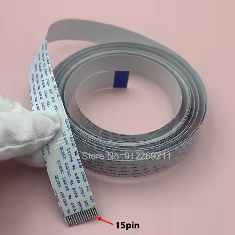 Roland SP540 VP540 Cable Card 15pin 2700mm FFC Flat Date Cable For Roland SP300 SP300V VP300 SP540V 