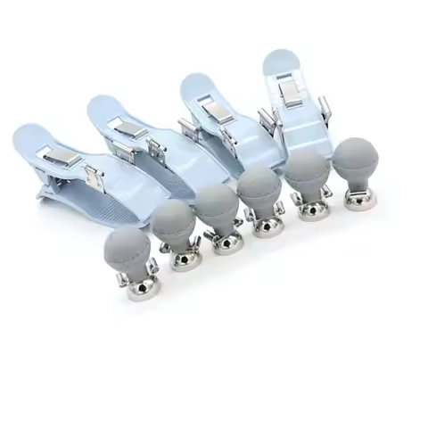 compatible For ecg electrode, limb clamp adult electrocardiogram suction electrode with Silicone ecg