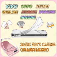 Huawei Y9 Prime Y9S Y5 2019 Y9 Y5P Y6P Y7P Y7A Anti Shock TPU Silicone Casing Cover Case