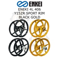 ENKEI 4L 404 SPORT RIM Y15ZR Y16ZR Y125ZR LC135 V8 FI CUSTOM HUB 4 BATANG 1.4X1.6X17 1.4X1.4X17 1.6X