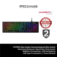 HyperX Alloy Origins - Mechanical Gaming Keyboard - HX Red/Blue/Aqua (4P4F6AA / 4P5P0AA / 4P5N9AA