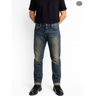 CK JEANS SLIM FIT STRAIGHT DEEP BLUE RENTO WASH JEANS