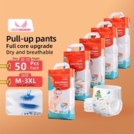 Angel Mommy Baby Diaper Pull Up/Tape Lampin Bayi Ultracore Technology Size 50pcs M/L/XL/2XL/3XL D001