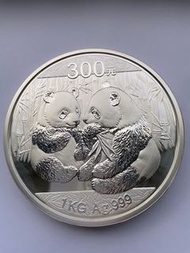 2009年1公斤熊貓銀幣