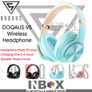 Doqaus VOGUE.5 Wireless Headphone (Switch to headphone or speaker mode freely)