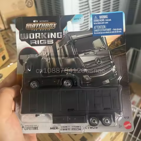 Jcy27-J H G Series 1/64 Scale Matchbox Working Rigs Diecast Backhoe Collectible Model Truck Collecti