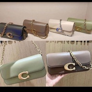 [Hot selling Coach sling sholder bag]100% Original coach butik bag sling crossbody women handbag