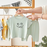 Bộ Đồ Ngủ Modal Mùa Hè Cho Bé Gái Bộ Đồ Ngủ Ngắn Tay Quần Short Quần Đùi Quần Áo Mỏng Ở Nhà Quần Áo 