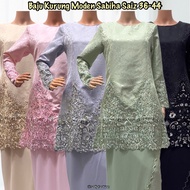 K673 BAJU KURUNG SABIHA SAIZ 36-44 MODEN KOLEKSI RAYA