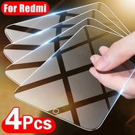 4 PCS Tempered Film Screen Protectors Protective Glass For Xiaomi Redmi Note 11 11s 10 10s 9 8 8T 7 Pro 9A 9C 8A 7A