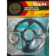 Brixton 150 Coffee Chain Sprocket Type 10 Genuine Gold Cups