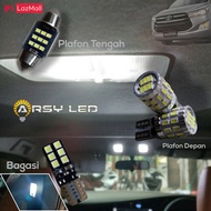 ARSYLED Lampu LED Kabin Plafon Mobil Interior Innova Reborn Tipe G Super Terang isi 4 Buah