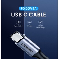 UGREEN US316-70427/70428 TYPE-C USB-C 2.0 TO USB-C 5A CHARGING CABLE 1 METER / 1.5 METER