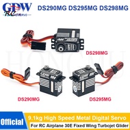 GDW DS298MG 20g 9.1KG High Speed Metal Digital Coreless Micro Servo For 30E Fixed Wing Airplanes Tur