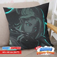 Hobby Express Throw Pillow Case Anime Valorant Design Dakimakura 40x40cm Sofa Couch Square Soft Cushion Cover