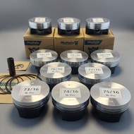 Pro-Racing Motorcycle Forged Piston Kit Dia. 70mm/71mm/72mm/73mm/74/75mm/76mm/77mm/78mm/79mm/80mm Wi