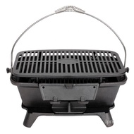cast iron yakiniku charcoal tabletop hibachi portable bbq grill