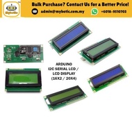 Arduino I2C Serial LCD / LCD DISPLAY (16x2 / 20x4) / I2C MODULE