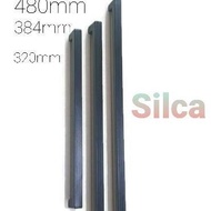 Black stainless steel long drawer pull 40cm, 50cm black box