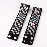 【Ready stock】Latin Dance Belt Bright Diamond Lengthened Elastic Waist National Standard Dance Full D