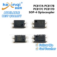 (5pcs) PC817A PC817B PC817C PC817D SOP4 SMD Transistor Optocoupler