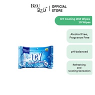 BZU BZU ICY Cooling Wet Wipes 10s