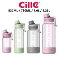Cille Tritan BPA-Free Water Bottle Large Volume Botol Air Besar Tritan Bebas BPA Plastic Bottle Plas