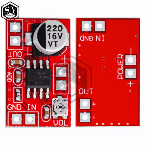 1PCS DC 5V-12V Micro Electret Amplifier Module TZT MIC Condenser Mini Microphone Amplifier Board