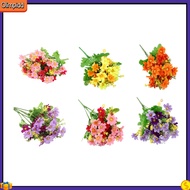 olimpidd|  Artificial Flowers Landscaping Fake Flowers 6 Bundles Artificial Wildflowers Shrub Bouquet Colorful Simulated Flowers for Home Decor Natural Look Fake Bouquet