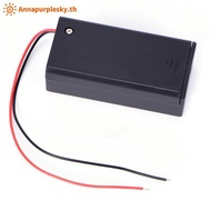 Annapurplesky 9V Volt PP3 Battery Holder Box DC Case With Wire Lead ON/OFF Switch Cover TH