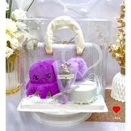 [kotak_kasih] Purple set hadiah perempuan surprise gift anniversary birthday