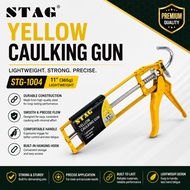 [ STAG ] (STG-1004) Yellow Caulking Gun | 11 Inch | 365g Lightweight