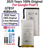 2025 Years 4080mAh GTB1F Battery For HTC 5 Pixel 5 GD1YQ GTT9Q Phone Bateria Battery Batteries + Too