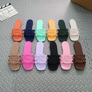 GG Slippers Summer Flip Flops Beach Shoes Women Slides Causal Shoes