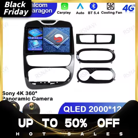 Android 15 For Renault Clio 4 BH98 KH98 2012 -2016 Qualcomm Car Radio Navigation GPS Autoradio Multi