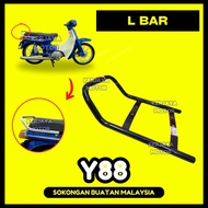 Y88 L BAR - YAMAHA Y 88 ET80 FIRST MODEL HANDLE SEAT BAR SPOILER L-BAR REAR TEMPAT DUDUK BESI BELAKA