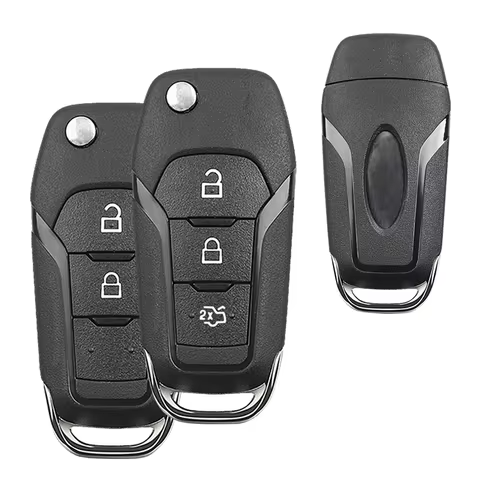 YAYUN 2/3/4 Buttons Flip Remote Key Shell Case Explorer Ranger AKFDF120 For FORD 2015-2019 F-150 Fus