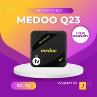 [ONE DAY DELIVERY] MEDOO Q23 | ANDROID TV BOX | ANDROID | TV BOX | FULL HD | HD | PREMIUM | MYIPTV4K | DUAL BAND WIFI | 4GB RAM | 32GB ROM | ONE YEAR WARRANTY | READY STOCK [SUPPORT LOCAL]