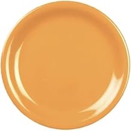 A-to-Z Supply CR107YW Plate, 7-1/4" Dia., Round, Narrow Rim, Break-Resistant, Dishwasher Safe, BPA F